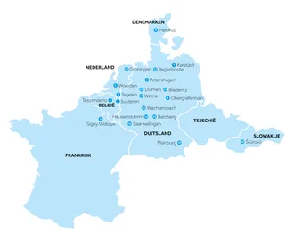 locaties productie verkoopkantoren
